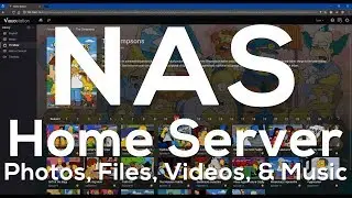 NAS Home Server -  Store Photos, Files, Videos, and Music on a NAS like Synology
