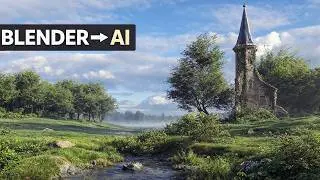 From Static Blender Render to AI Animation – Simple Workflow