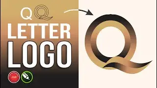Logo Design in CorelDraw How to Make Letter Q Logo - Graphic Design Tutorial for Experts & Beginners