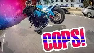 WHEELIES, PHOTOS, AND COPS! GROM Squad Street Ride
