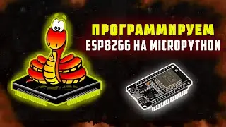 УРОК ПО MICROPYTHON | ЗАПУСКАЕМ ВЕБ СЕРВЕР НА ESP8266 