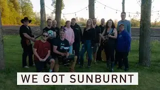 We Got Sunburnt! Behind the Scenes of a Music Video