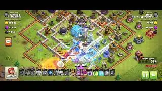 атака в clash of clans . микс - ети +супер вышибалы