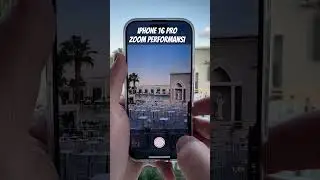 iPhone 16 pro photo zoom performance 