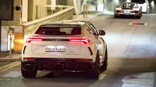 The EPIC Monaco Supercar Nightlife 2019 #12 (2x 918 Spyder, Mansory Urus, Agera R, 2x Chiron, Senna)