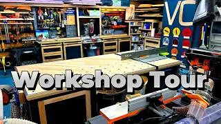 Garage Woodworking Workshop Tour (2025)