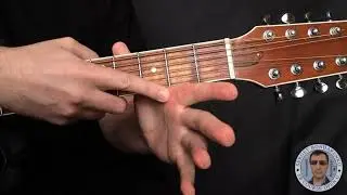 Open G tuning. Detailed chord analysis. Part 23. Chords (C) (E) (C7) (E7) and similar ones. MACRO.