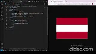 Coding the Austrian Flag with HTML & CSS