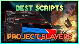 *NEW* PROJECT SLAYERS HACK GUI 🔥 AUTO FARM MOBS / BOSS, FISH FARM 🔥 Roblox Project Slayers Script