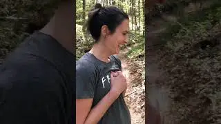 You never know what you’ll see in the mountains...