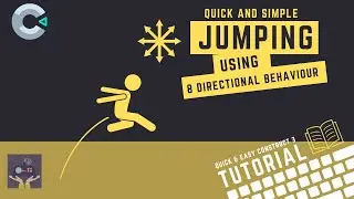Construct 3 Tutorial - Jumping with 8 Directional Movement