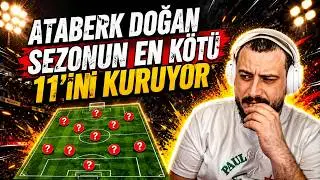ATABERK DOĞAN, SÜPER LİG'DE SEZONUN EN KÖTÜ KADROSUNU KURUYOR