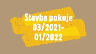 Stavba pokoje z poloviny garáže