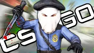 Маняк в cs:go убегаем от злой утки 😰😰