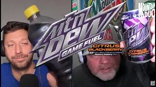 Mountain Dew Game Fuel Citrus Blackberry Review | The Mountain Duo