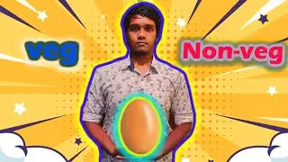 IS EGG VEG OR NON VEG ? #egg #egglivesmatter #veg #nonveg