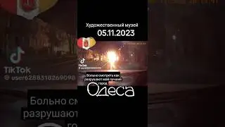 Одесса: прилет в художественный музей// Кто может это поддерживать,я не знаю.. #одесса #одессамама