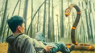 【高光合集】男人抓住巨蛇，不料巨蛇掙脫開始反殺！丨驚悚 冒險 災難 #奇妙影视馆