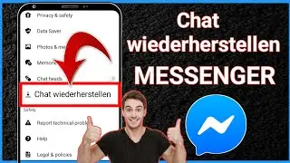 So stellen Sie gelöschte Nachrichten im Messenger wieder her (Tutorial 2025)