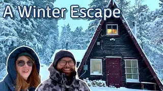 A Cabin in the Mountains | Winter Camping