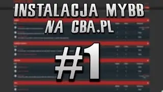 Instalacja MyBB na cba.pl | Stawianie forum MyBB na hostingu CBA.PL #1