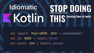Stop WASTING lines of code when writing Kotlin