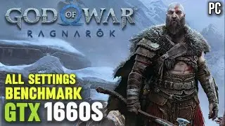GTX 1660 SUPER on God of War Ragnarök | 1080p Performance Test