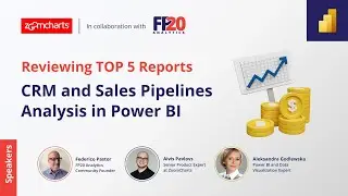 Top 5 Power BI reports: CRM and Sales Pipelines | ZoomCharts | FP20 Analytics & Federico Pastor