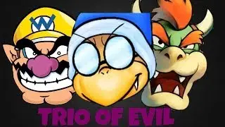The Super Plush Mario Bros - The Trio of EVIL
