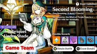 Second Blooming event - Quest A librarian's Long And Carefree Vacation - intro Genshin