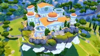 Mt. Olympus | The Disney Save #105 | Sims 4 Save File Speed Build