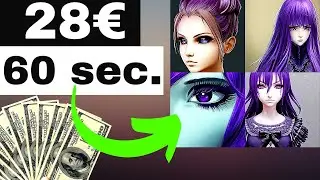 UNFASSBAR EINFACH - Wie du mit KI-Bildern Online Geld verdienen kannst