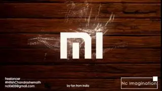 xiaomi MI logo animation  made in fusion particles by fan of MI @NcImagination #NitishChandrashekarm