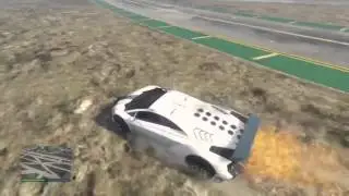 GTA V: Fire Car Glitch