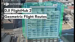 Create A Geometric Flight Route with DJI FlightHub 2