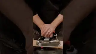 How to remove dents from wood #woodworking #woodworkingtips