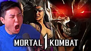 MORTAL KOMBAT 1 - GENERAL SHAO, SINDEL, SHUJINKO, & MOTARO REVEAL TRAILER!! [REACTION]