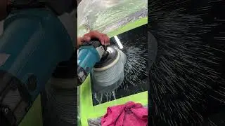 Lamborghini Huracan Sterrato - полировка и бронирование лобового стекла