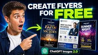 Create Professional Flyers for FREE with ChatGPT Images 2.0 (No Skills Needed)