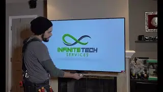 Mantle Mount Install with LG 55" C9