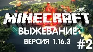 ВЫЖИВАНИЕ В МАИНКРАФТЕ НА ВЕРСИИ 1,16,3 #2