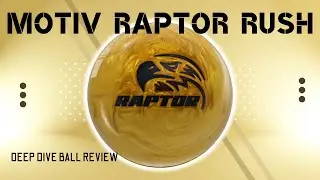NEW | Good as Gold | Motiv Raptor Rush Deep Dive Bowling Ball Review
