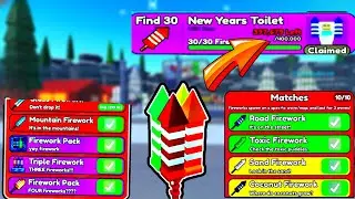 ✨ ВСЕ ФЕЙЕРВЕРКИ В МАТЧАХ  КАК НАЙТИ ВСЕ ФЕЙЕРВЕРКИ В NIGHTMARE Toilet Tower Defense РОБЛОКС ROBLOX