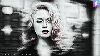 Picsart Photo Editing | Artistic Brush Effect