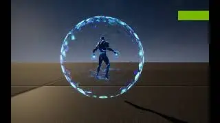 Sci-Fi Mage - Shield Effect - UE5 - Niagara