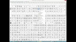 Guides in FontForge