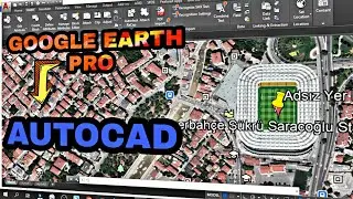 Importing Google Earth Image to AutoCAD //]] Coordinate and Scale //]]