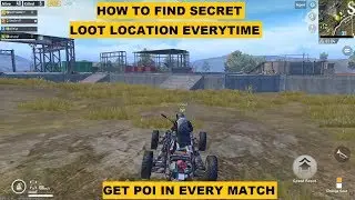 PUBG MOBILE WHERE TO FIND THE SECRET LOOT LOCATION, POI, BEST LOOTS