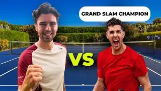 Can I Beat World #85 Thanasi Kokkinakis In A Match?!