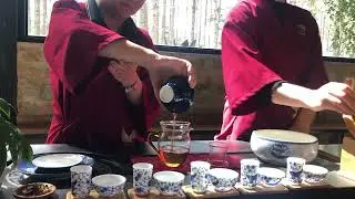 Tea ceremony in Da Lat